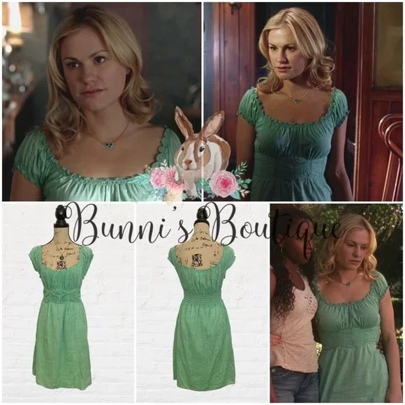 Sookie Stackhouse Lined Mint Dress Sz XS True Blood - Picture 5 of 6